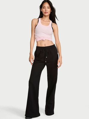 Iconic Fleece Wide-Leg Sweatpant