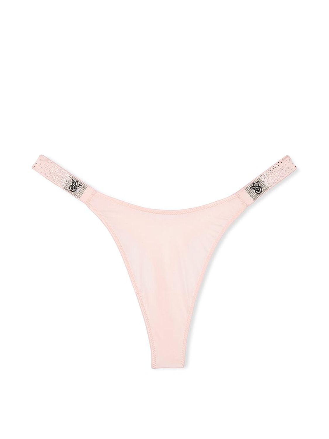 vs Very Sexy Scattered Shine Strap Smooth Thong Panty Angel Pink 3 of 5 