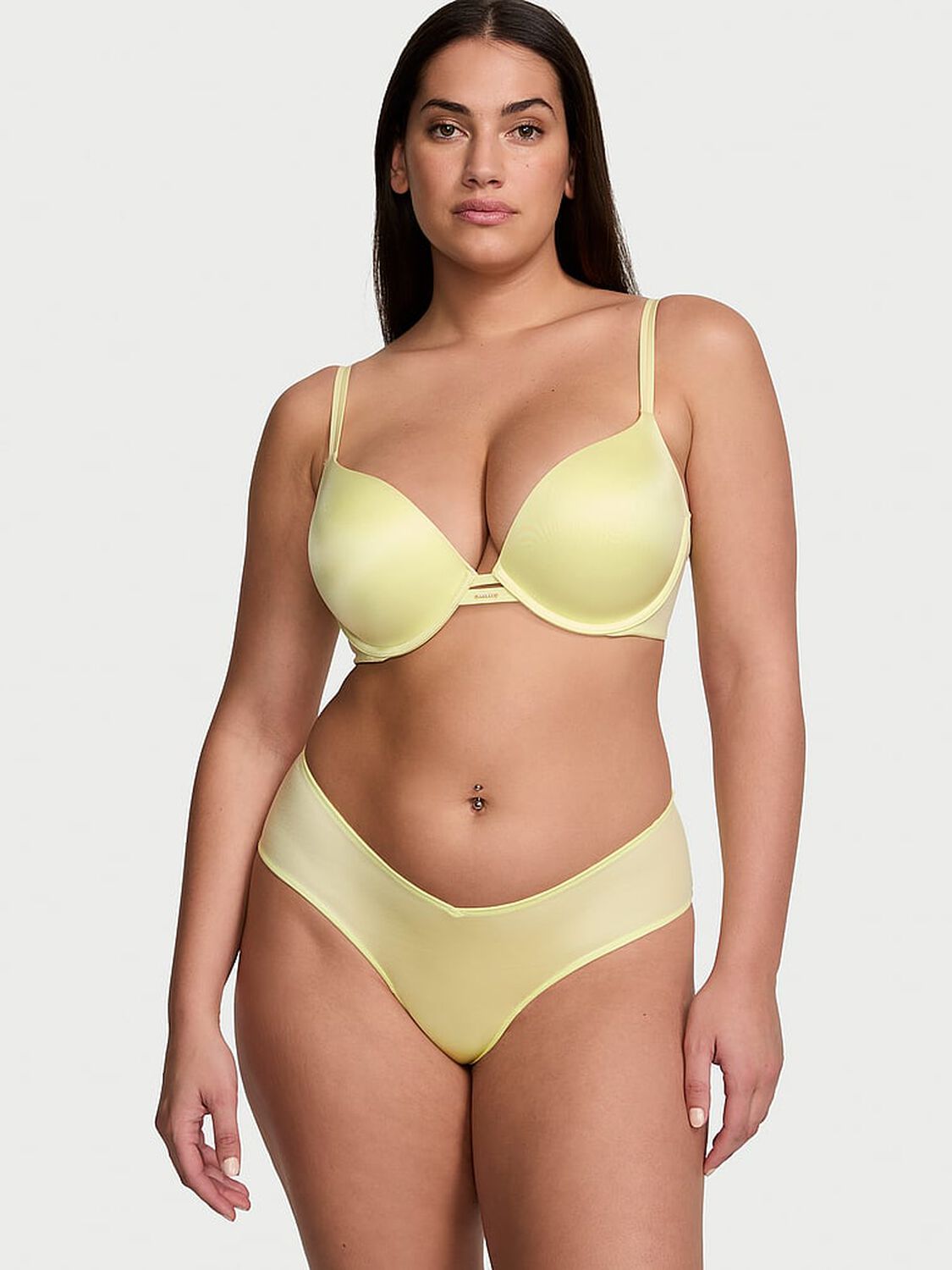 vs Very Sexy Strappy Back High-Leg Cheeky Panty Citron Glow 4 of 4 