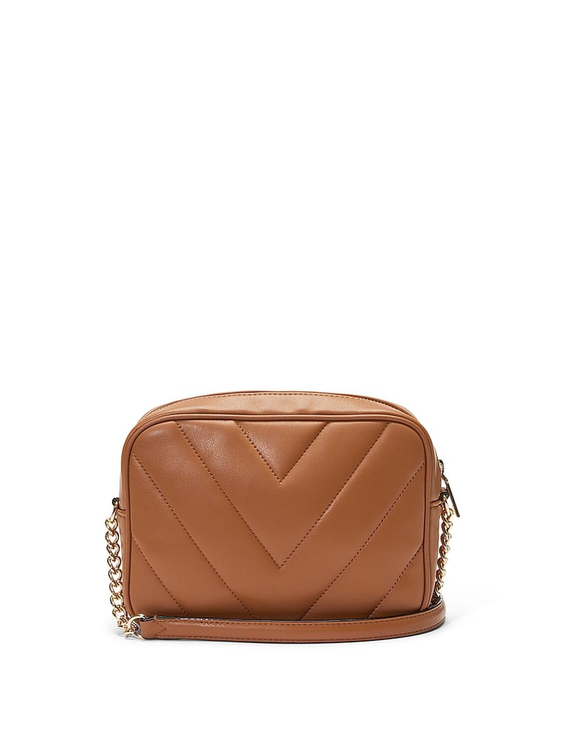 vs Victoria's Secret Crossbody Camera Bag Brown 2 of 3 