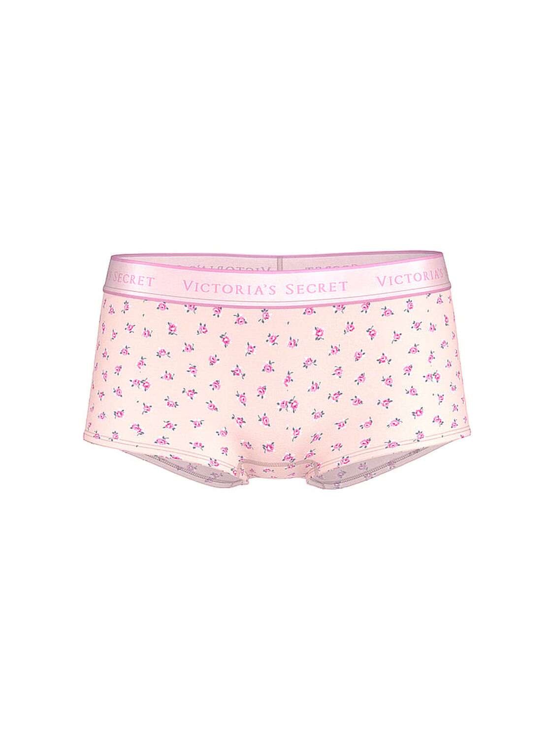 vs Cotton Logo Cotton Boyshort Panty Floral 3 of 4 