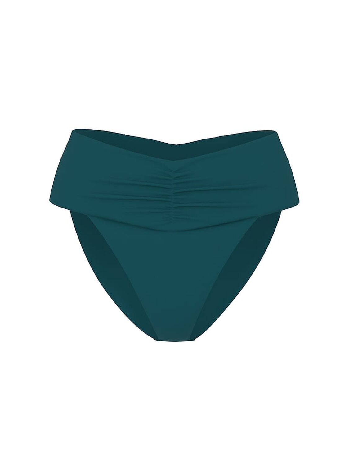 vs Victoria's Secret Swim Essential Cinched High-Waist Bikini Bottom Parrot Blue 3 of 3 