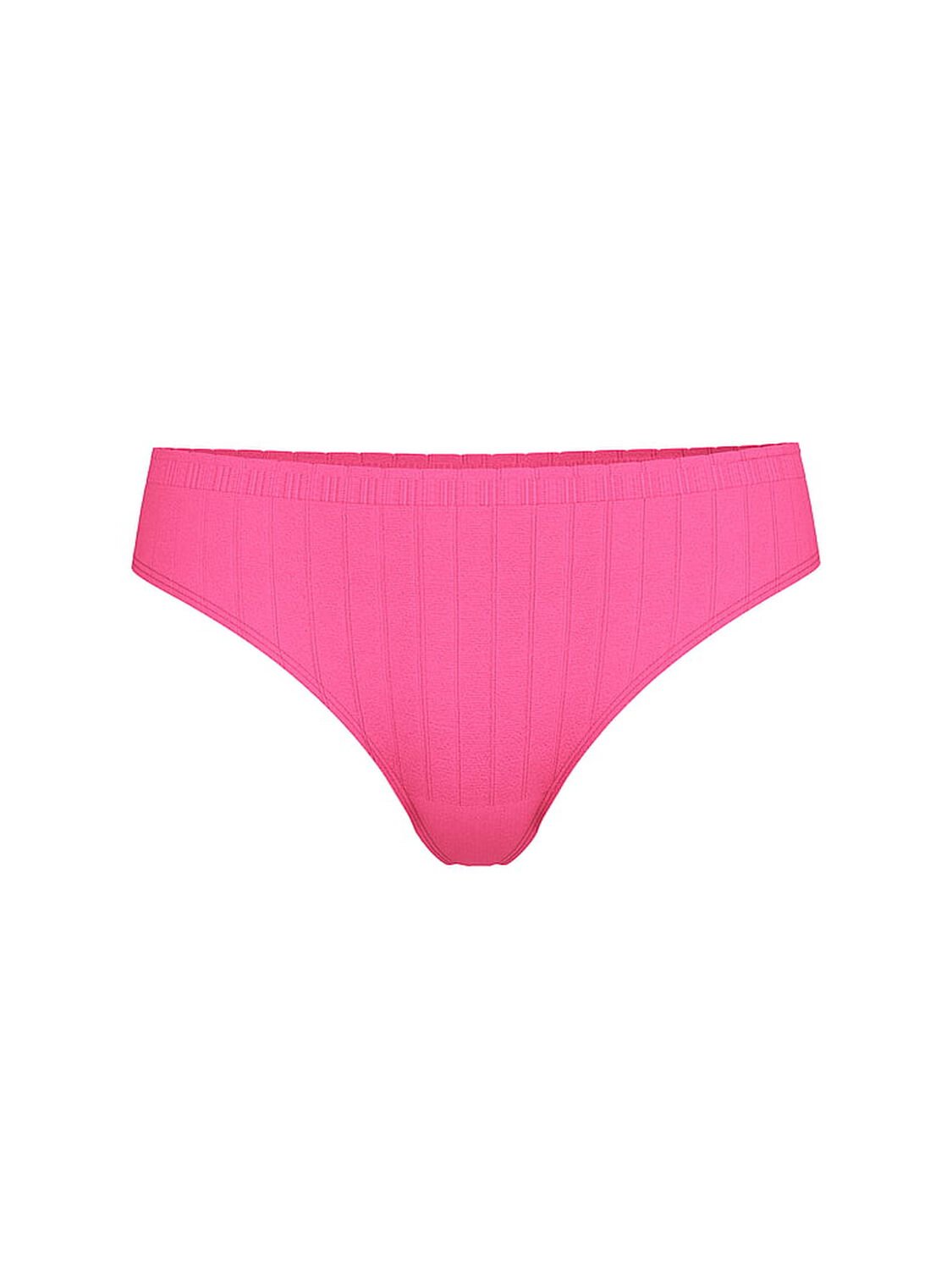 vs Seamless Seamless Cotton Rib Thong Panty Berry Galore 1 of 2 