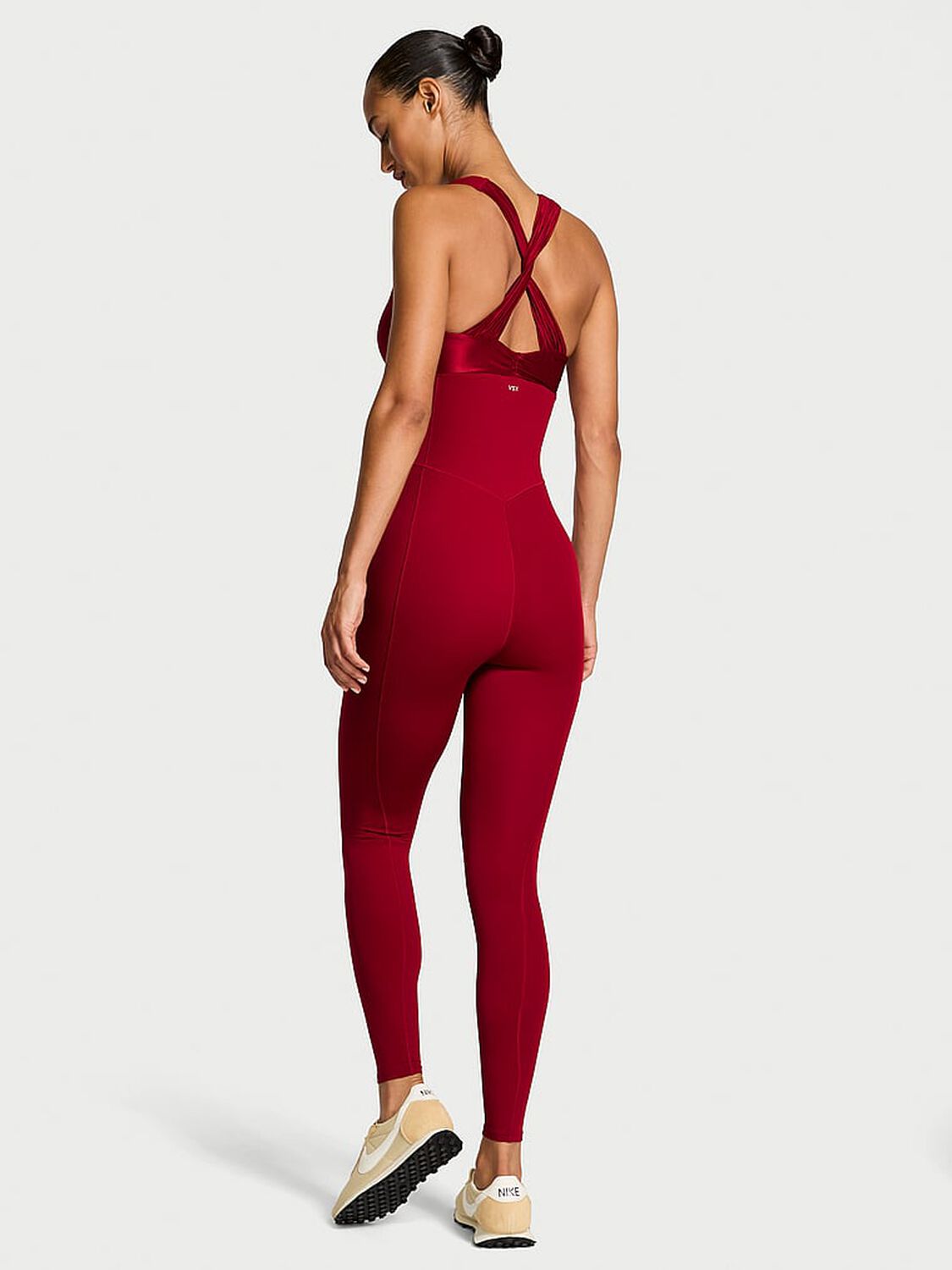 vs Vsx VSX Elevate&trade; Tuxedo Shine Jumpsuit Ready Red 2 of 3 