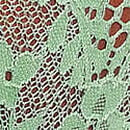Lace Brazilian Panty, Sweet Spearmint, swatch