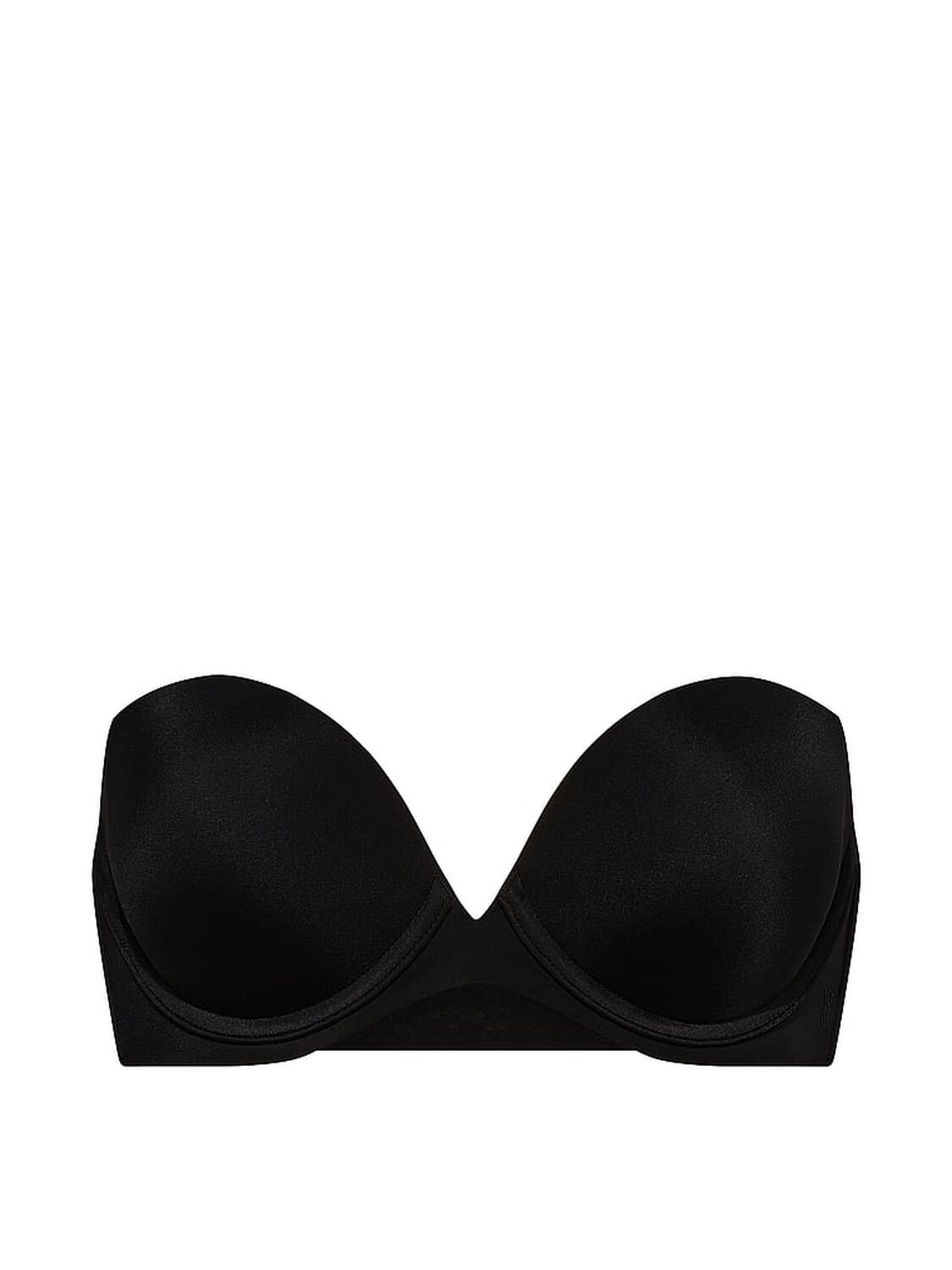 vs Victoria's Secret Bare Push-Up Strapless Bra Black 3 of 3 
