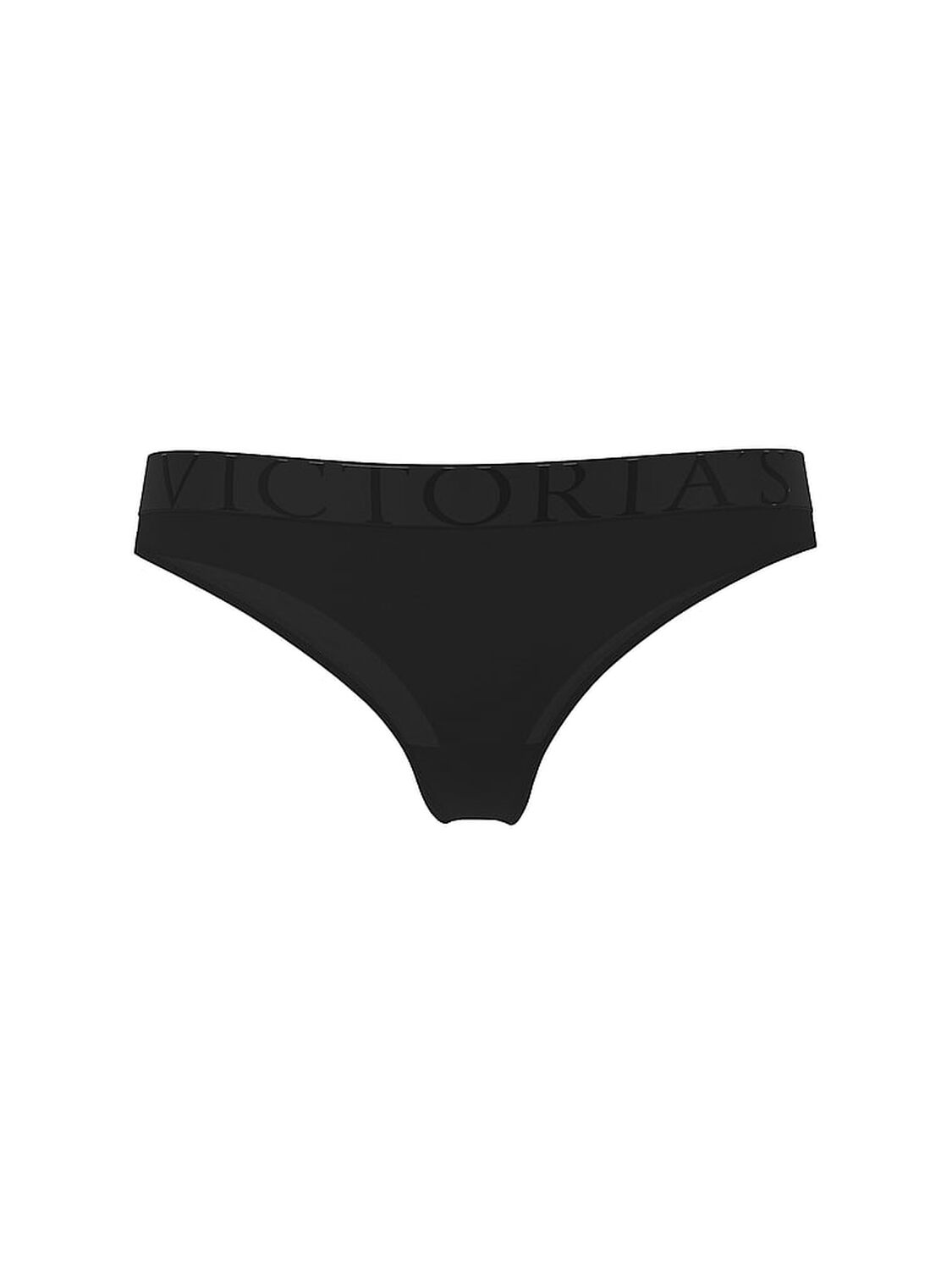 vs Cotton Cool Thong Panty Black 3 of 3 