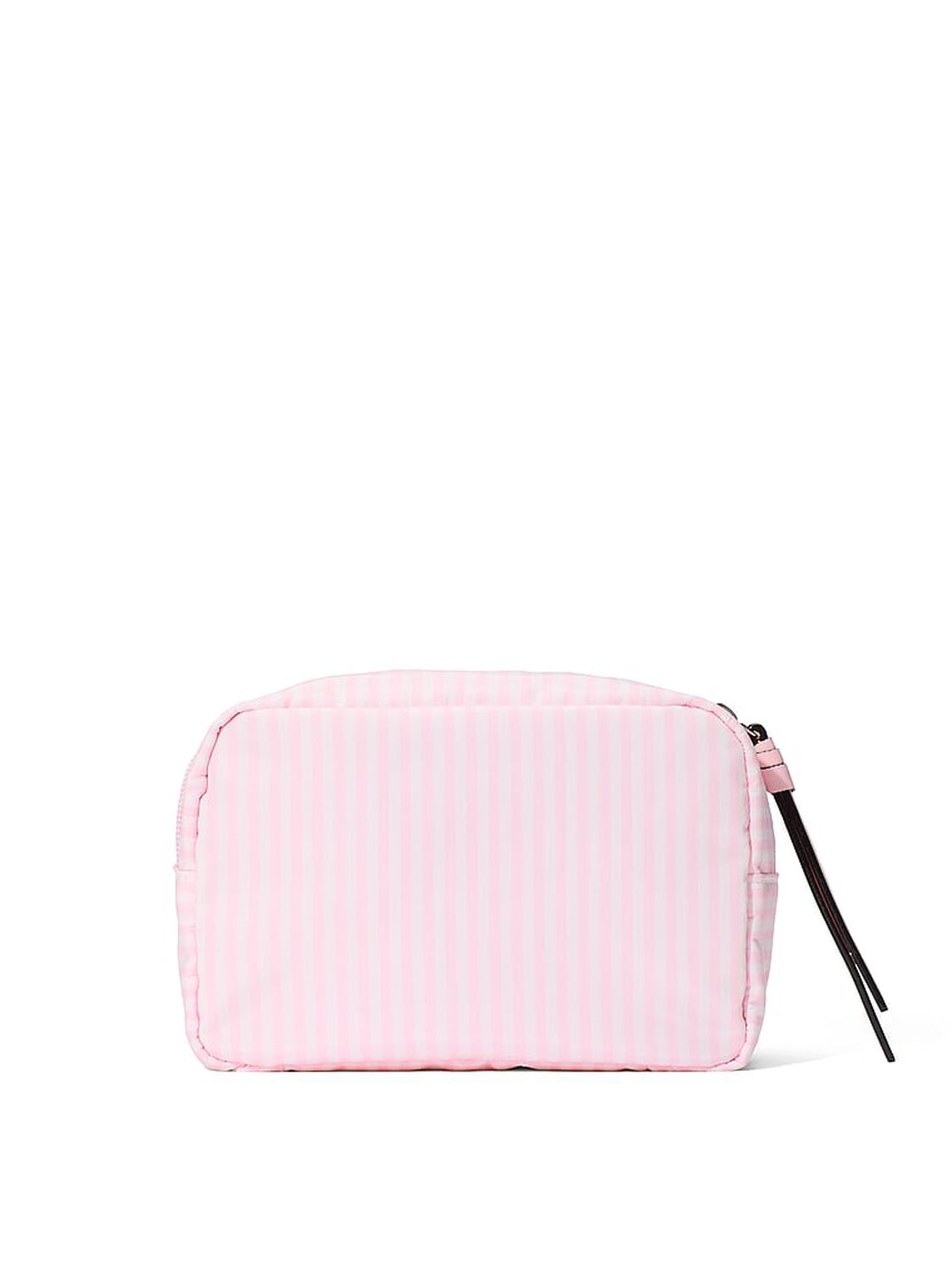 vs Victoria's Secret Shine Logo Travel Makeup Bag Heritage Stripe Diamante 2 of 2 