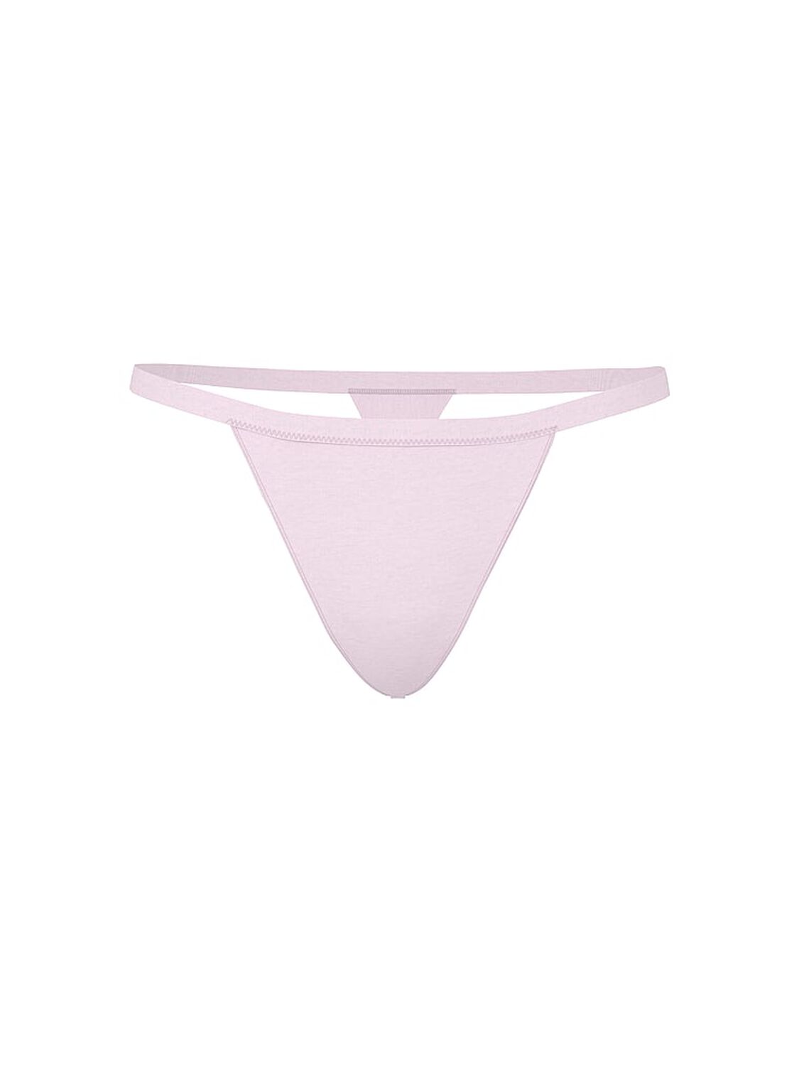 vs Victoria's Secret Stretch Cotton V-String Panty Crystal Lilac 3 of 3 