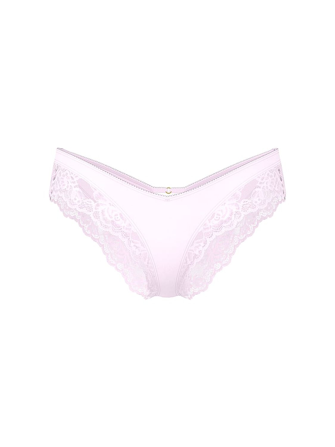 vs Very Sexy Rose Lace-Trim High-Leg Cheeky Panty Light Hyacinth 3 of 3 