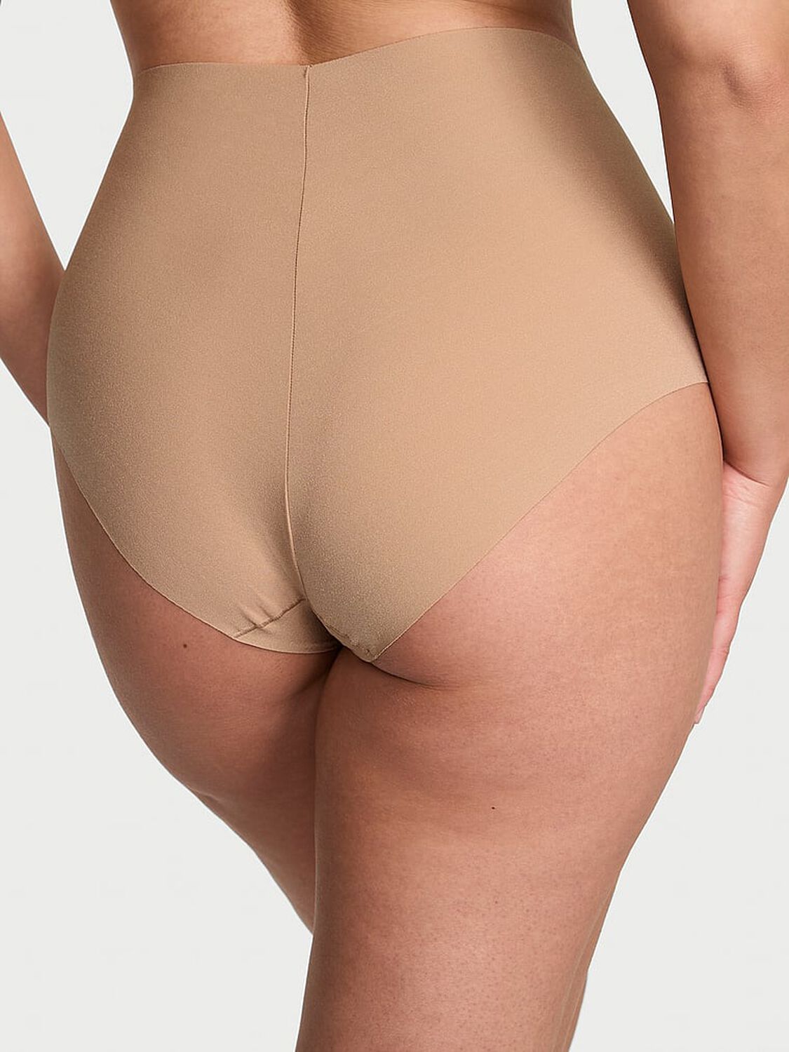 vs No-Show No-Show High-Waist Brief Panty Praline 2 of 3 