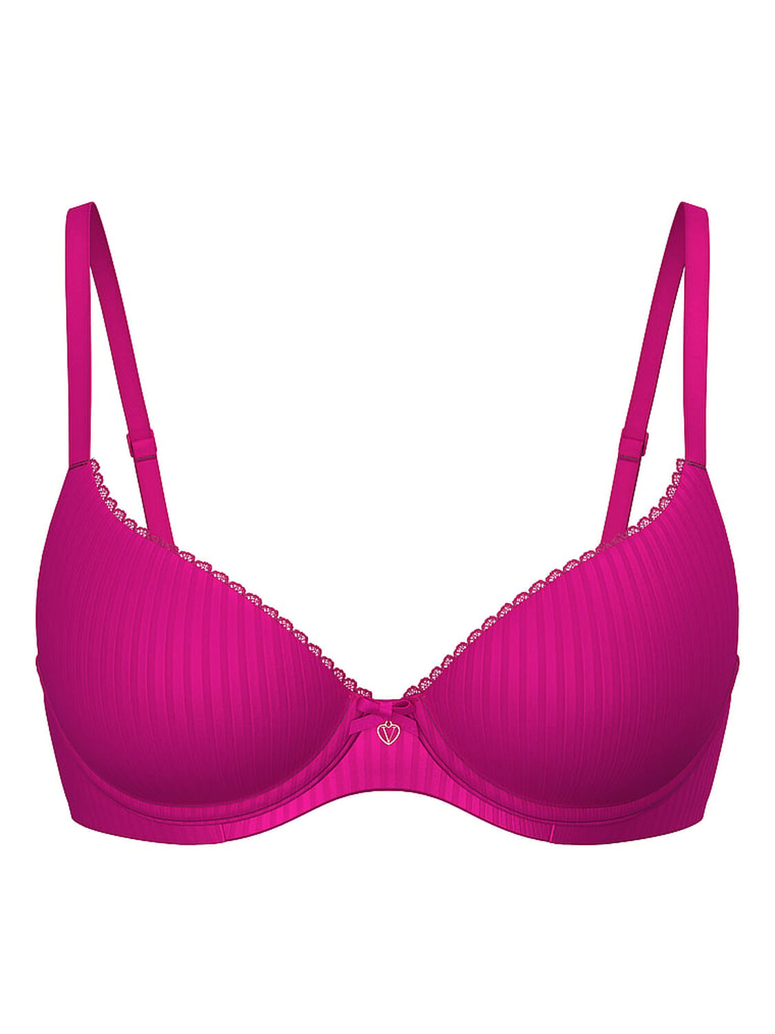 vs Body By Victoria Lightly Lined Demi Bra Allure Pink 2 of 2 