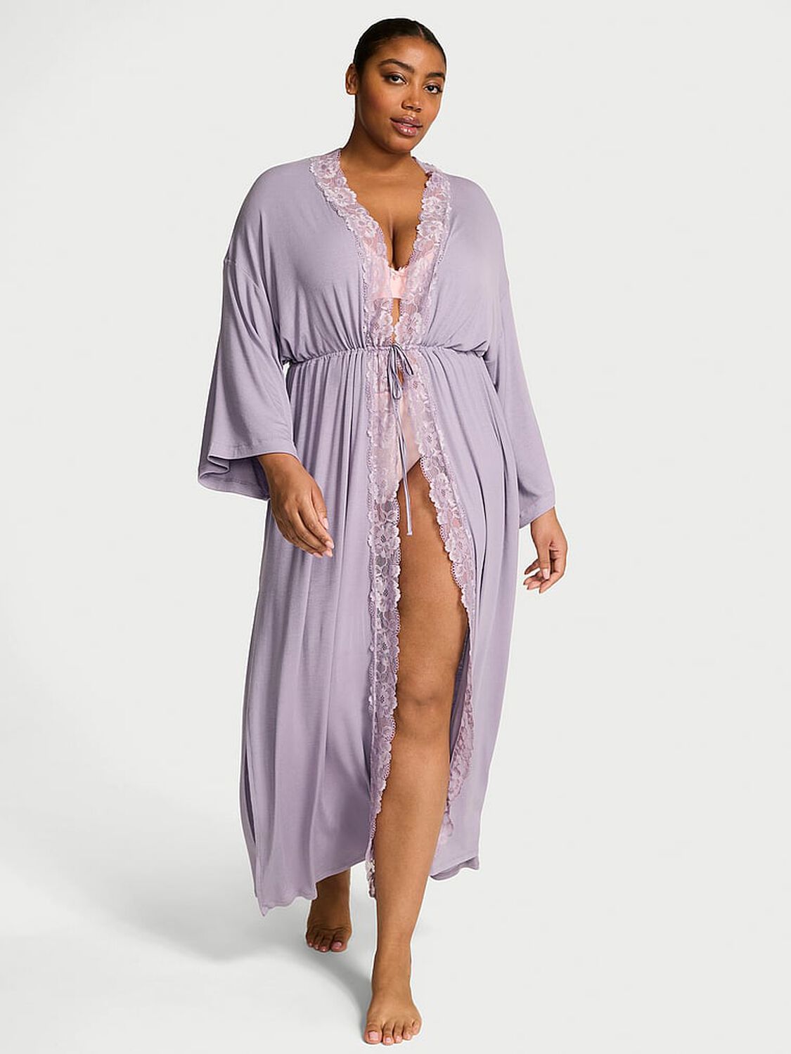 vs Victoria's Secret Modal Soft Long Robe 1 of 3 