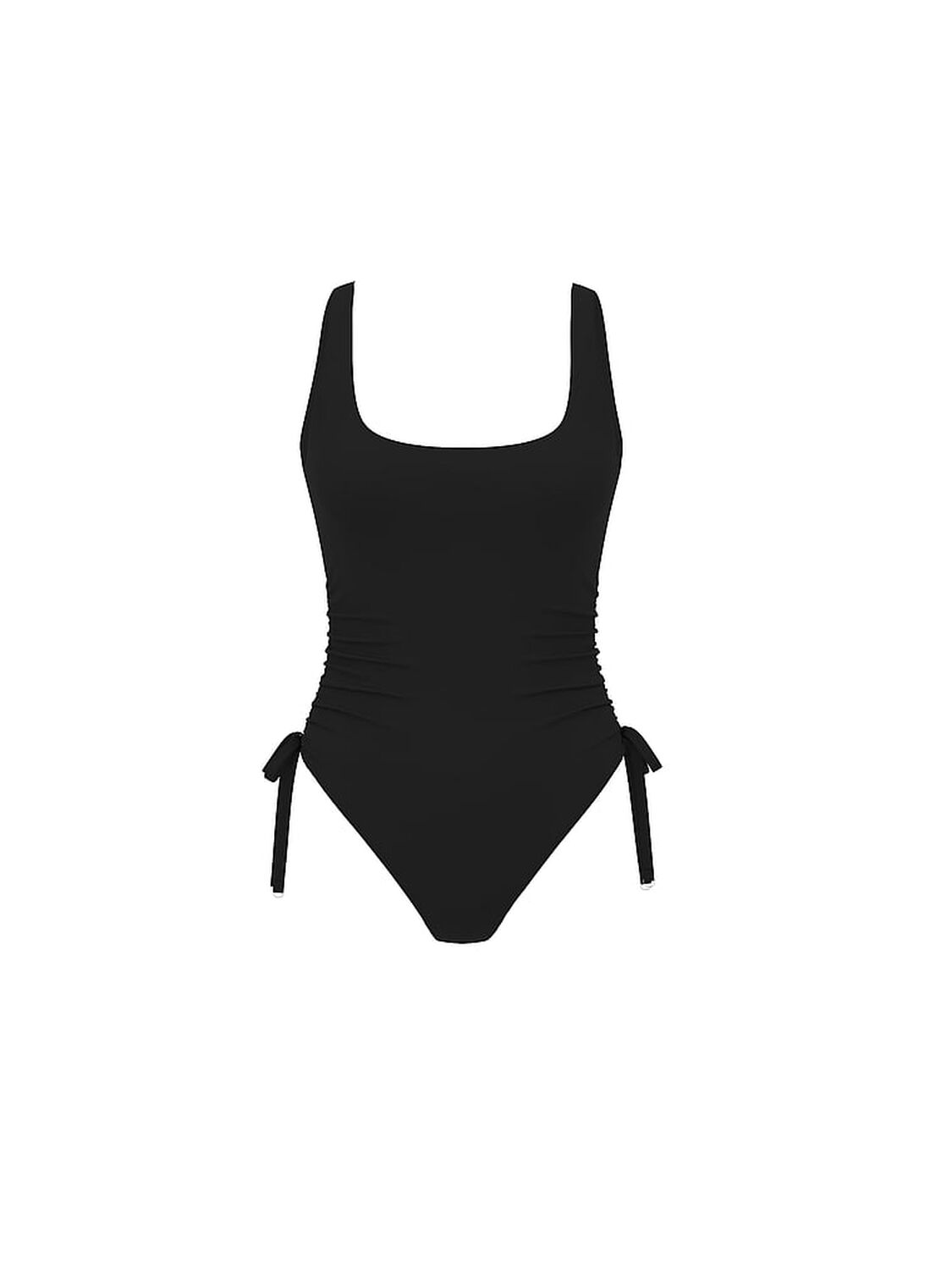 vs Victoria's Secret Swim Essential Itsy One-Piece Swimsuit Pure Black 3 of 3 