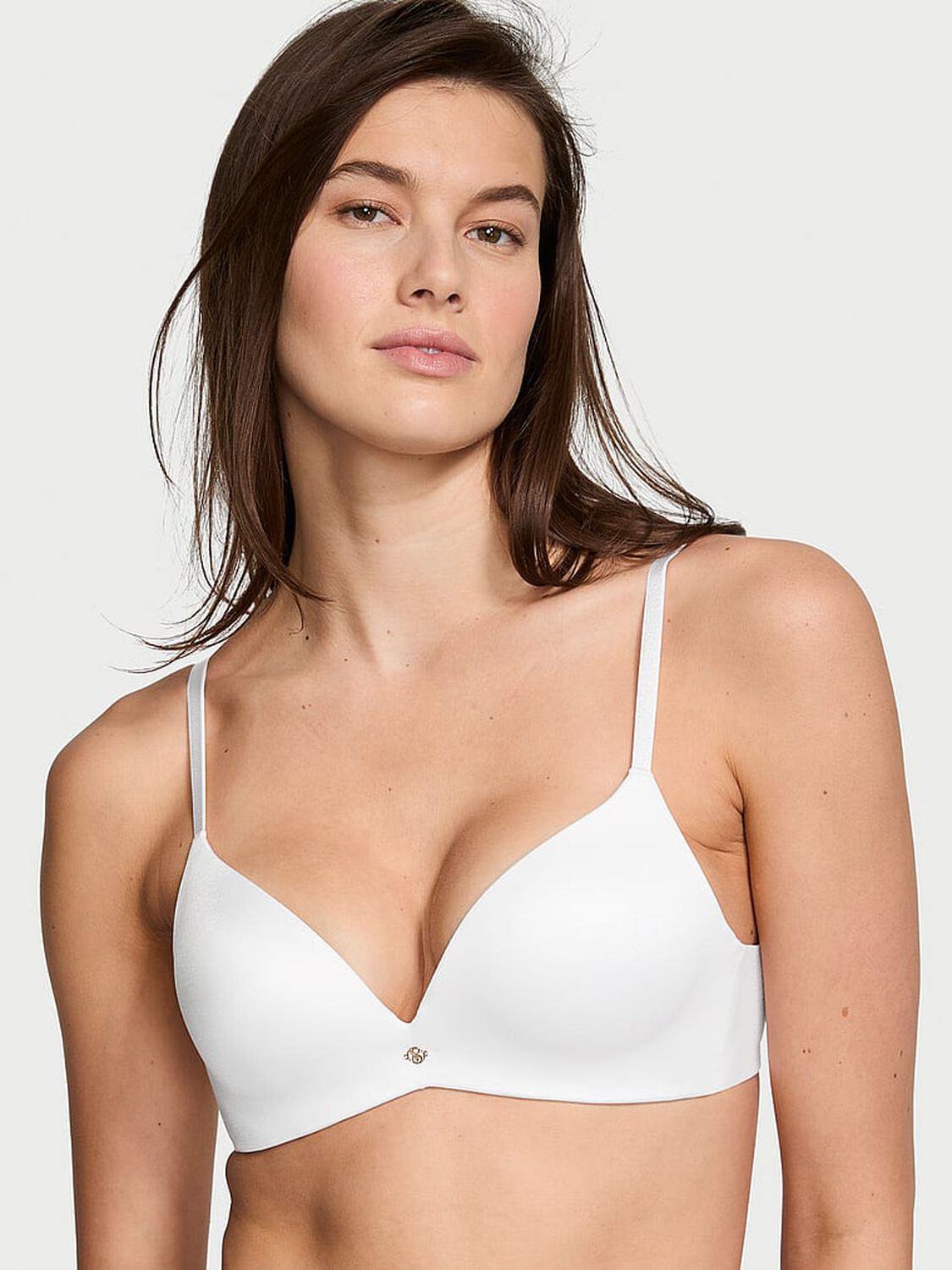 vs Very Sexy So Obsessed Smooth Wireless Push-Up Bra Vs White 1 of 3 