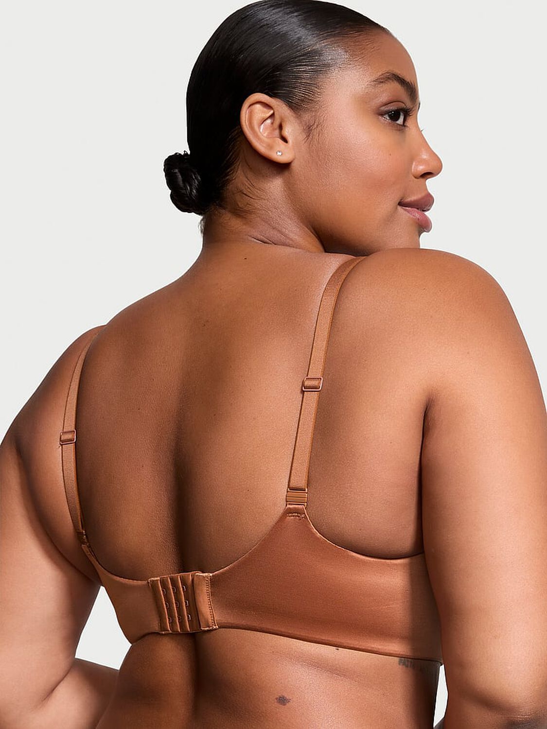 vs Body By Victoria Lightly Lined Full-Coverage Smooth Bra Caramel 2 of 3 