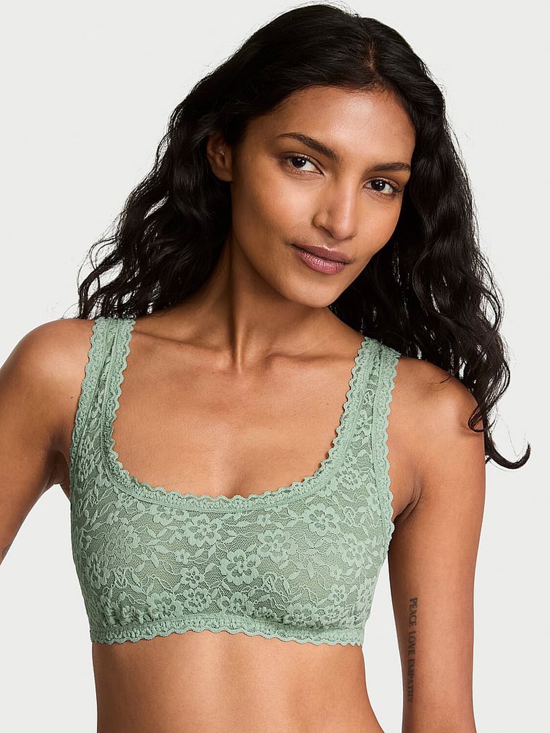 vs Victoria's Secret Sexy Tee Lacie Scoop Bralette Seasalt Green 1 of 4 