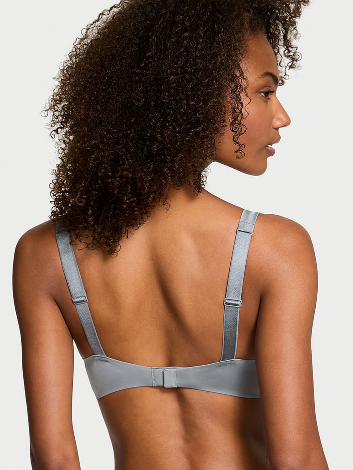 vs Very Sexy Bombshell Add-2-Cups Scattered Shine Strap Push-Up Bra Asteroid Grey 2 of 4 