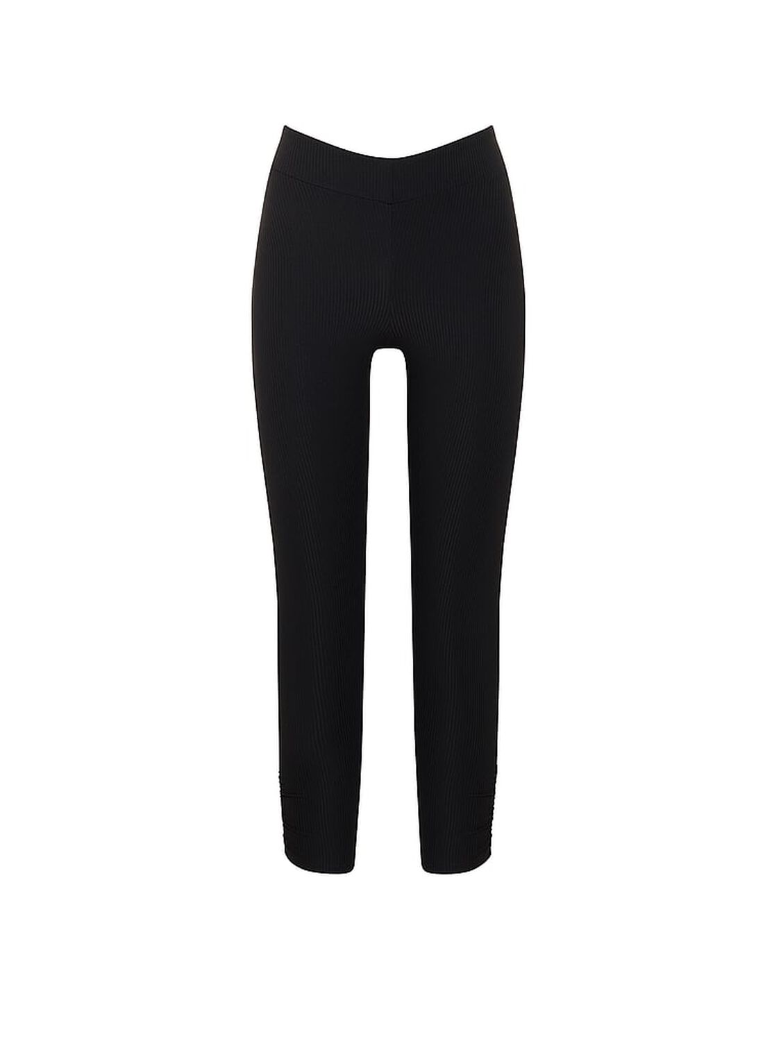 vs Vsx VSX Elevate&trade; Rib Ruched V-Waist Legging Black 3 of 3 