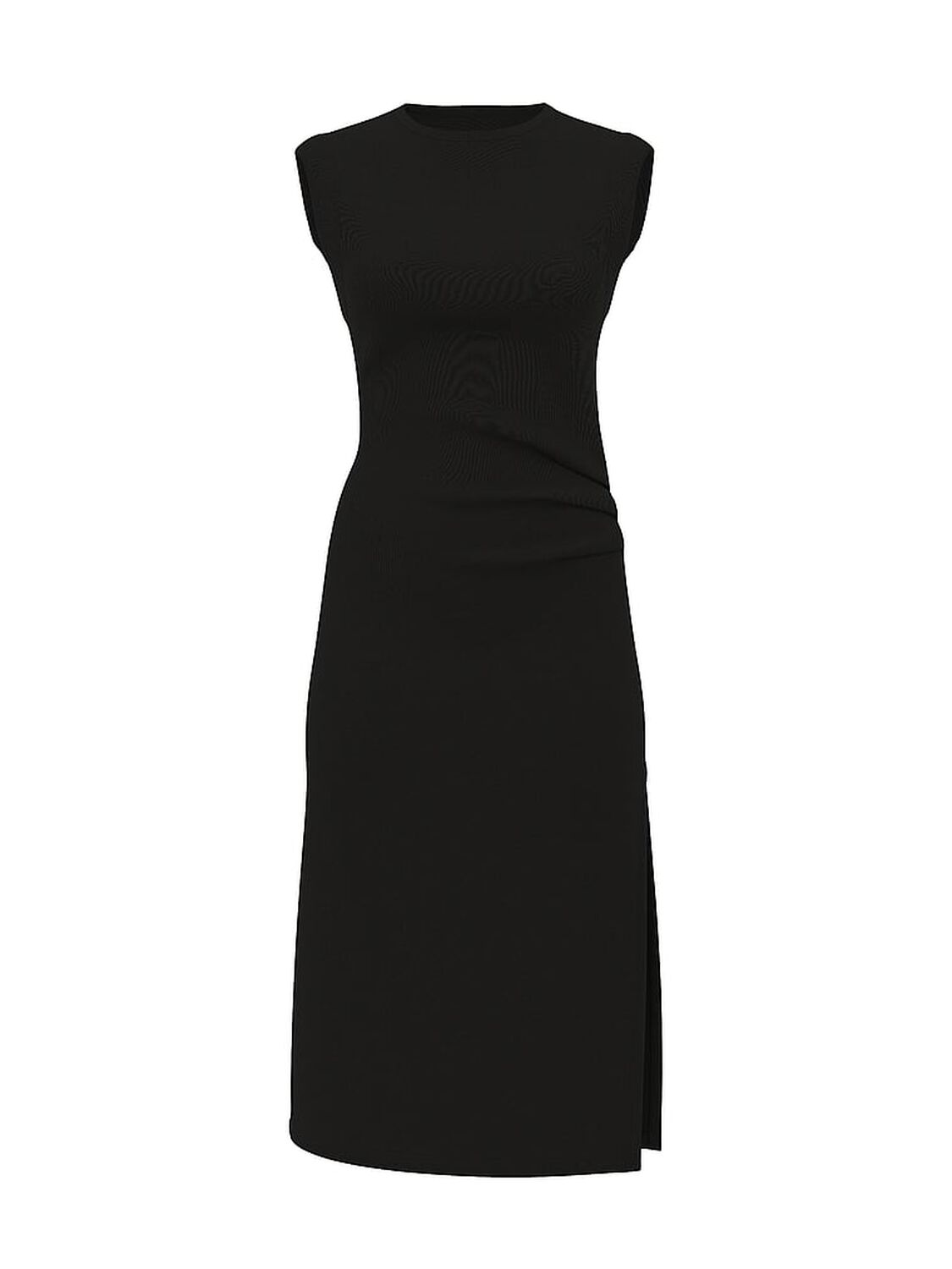 vs Vsx VSX Featherweight Knit Maxi Dress Pure Black 3 of 4 