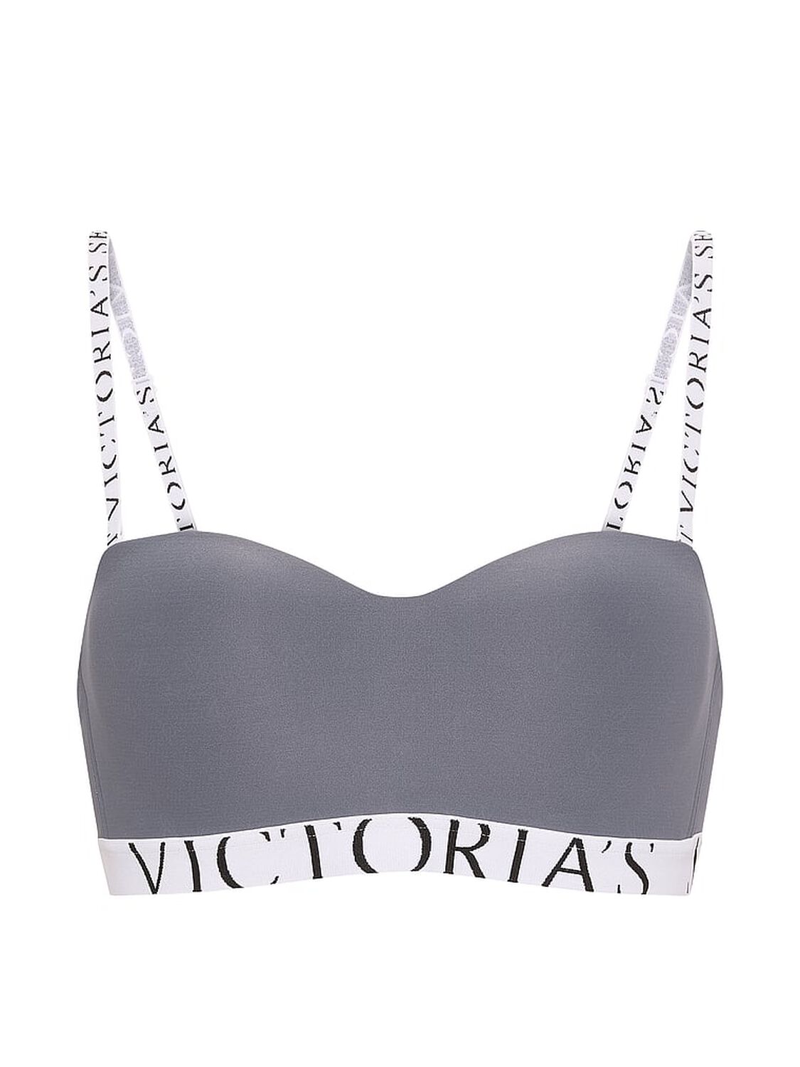 vs The T-Shirt The CoolBra&trade; Lightly Lined Balconette Strapless Bra Black Pearl 3 of 3 