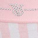 Shine Logo Cotton Thong Panty, Iconic Stripe, swatch