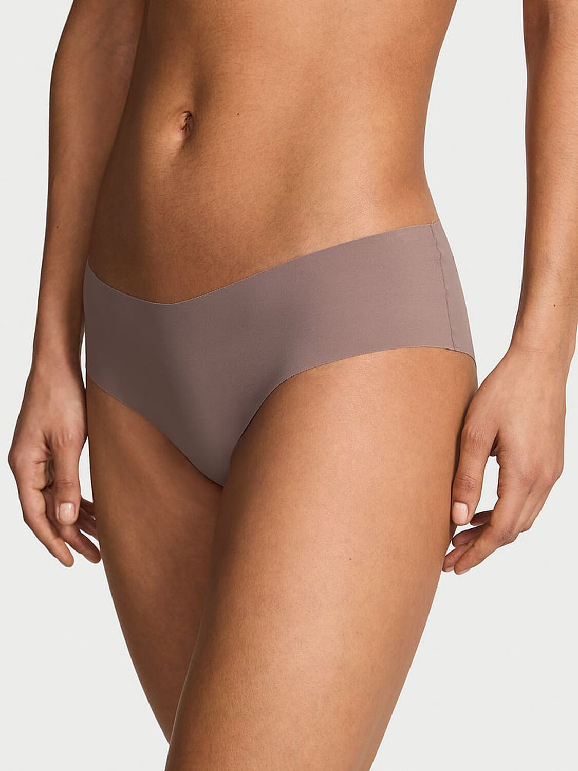 vs No-Show No-Show Strappy Cheeky Panty Cloudy Grey 1 of 2 