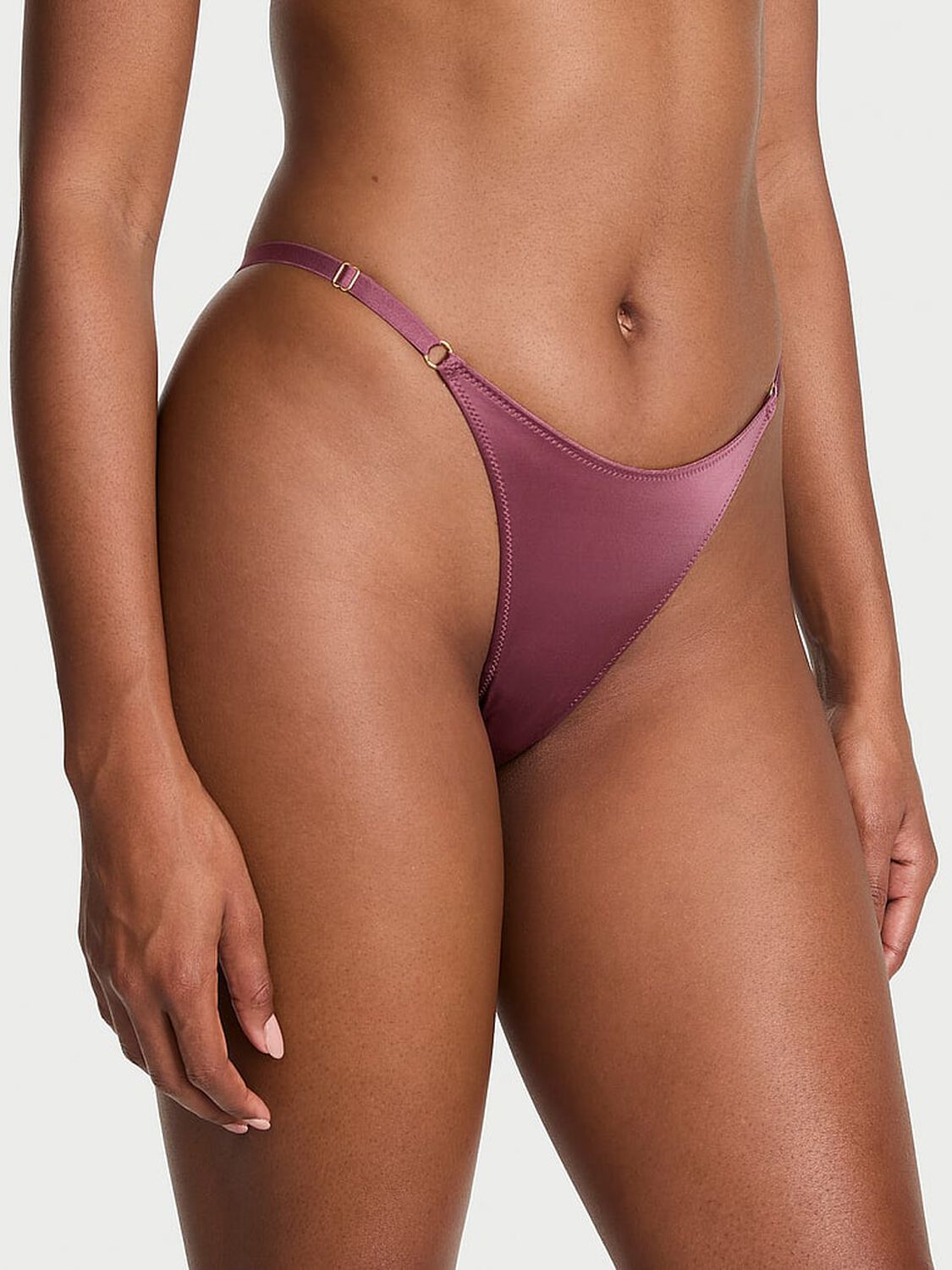 vs Very Sexy Smooth Adjustable Brazilian Panty Purple Vapor 1 of 4 