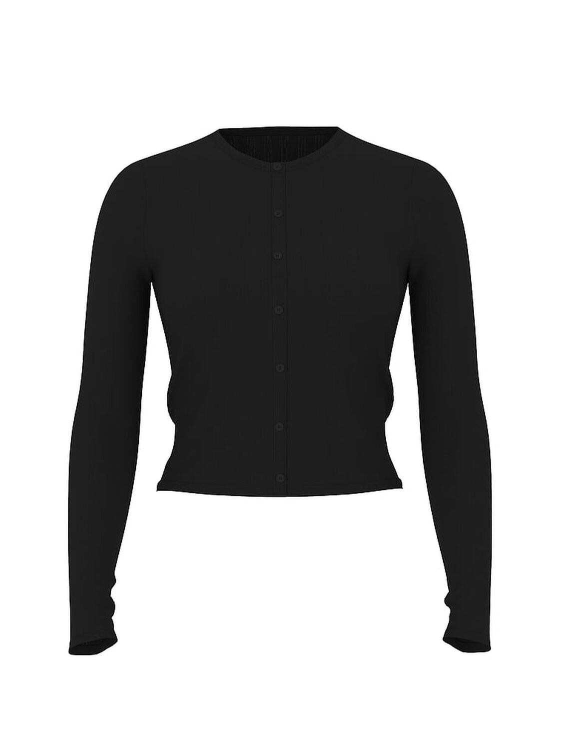 vs Victoria's Secret SoSoft&trade; Modal Ultra-Fine Cardigan Black 3 of 3 