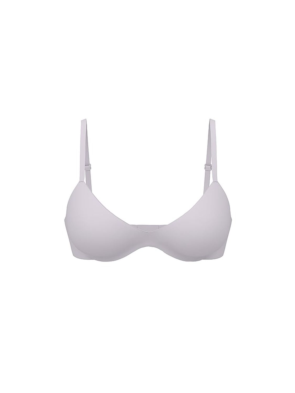 vs Body By Victoria FlexFactor Lightly Lined Plunge Demi Bra Crystal Lilac 3 of 3 