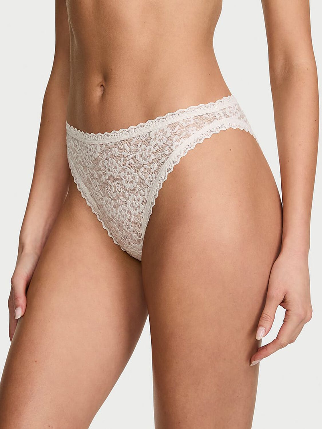 vs The Lacie Lace Brief Panty Coconut White 1 of 3 
