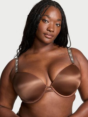 Shine Strap Push-Up Bra