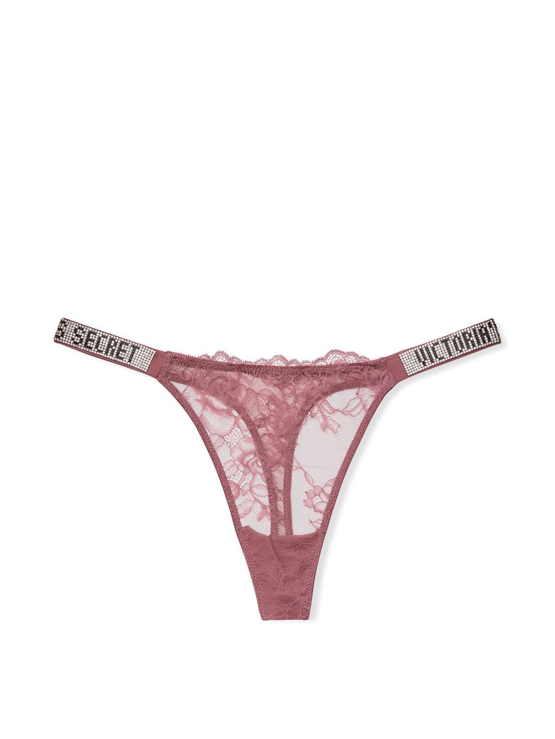 vs Very Sexy Sunset Ombr� Shine Strap Rose Lace Panty Purple Vapor 3 of 3 