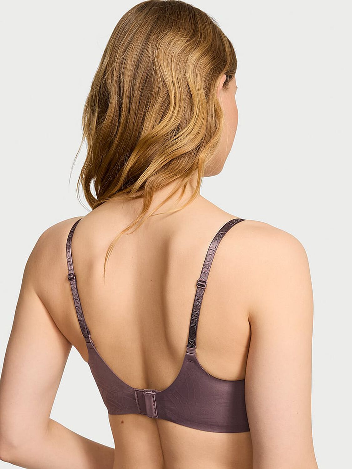 vs Victoria's Secret Bare Lightly Lined Wireless Comfort Bra Cocoa Blush 2 of 3 