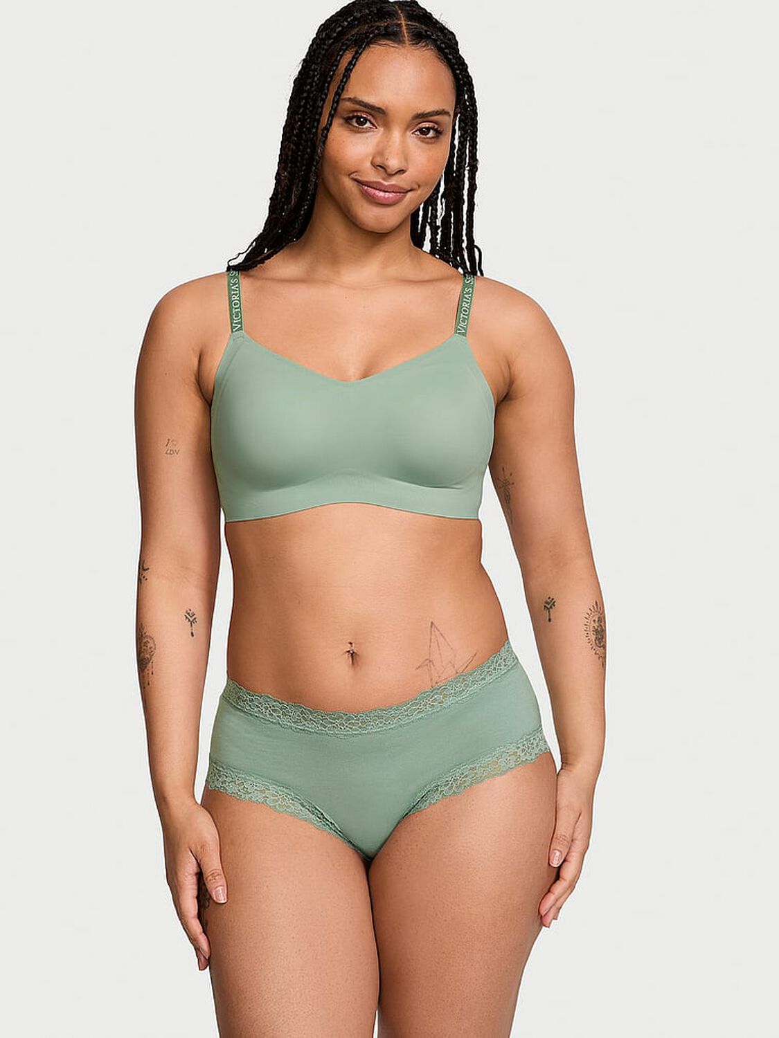 vs The T-Shirt T-Shirt Lightly Lined Comfort Bra Seasalt Green 4 of 4 