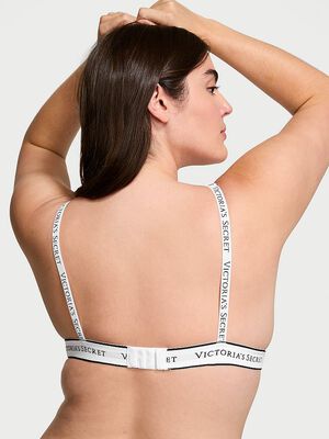 Wireless Cotton Plunge Bralette