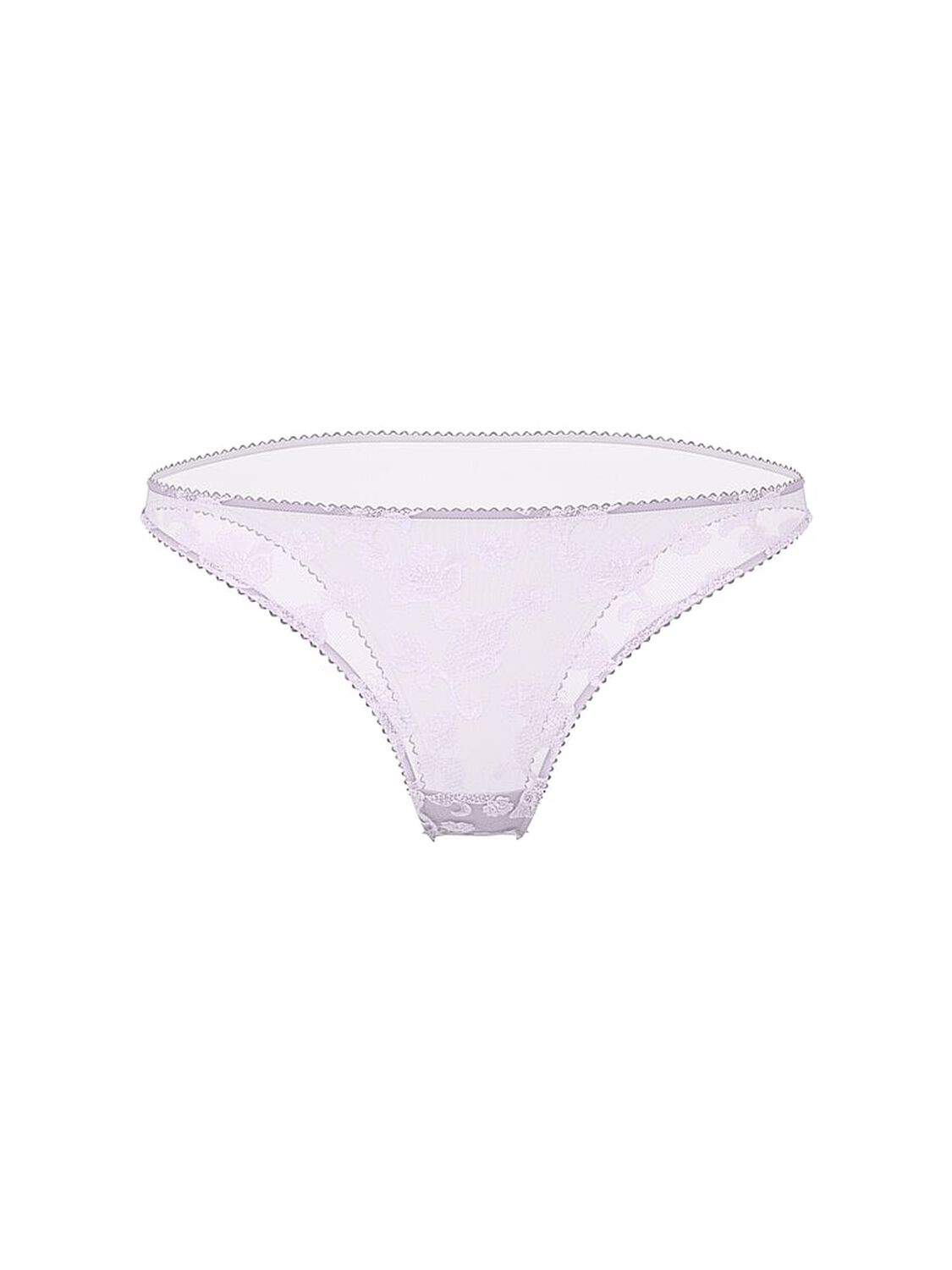 vs Dream Angels Vintage Blossom Embroidery Brazilian Panty Delicate Violet 3 of 4 