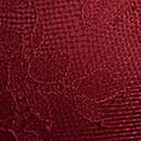 Shine Strap Brazilian Panty, Sangria Red, swatch