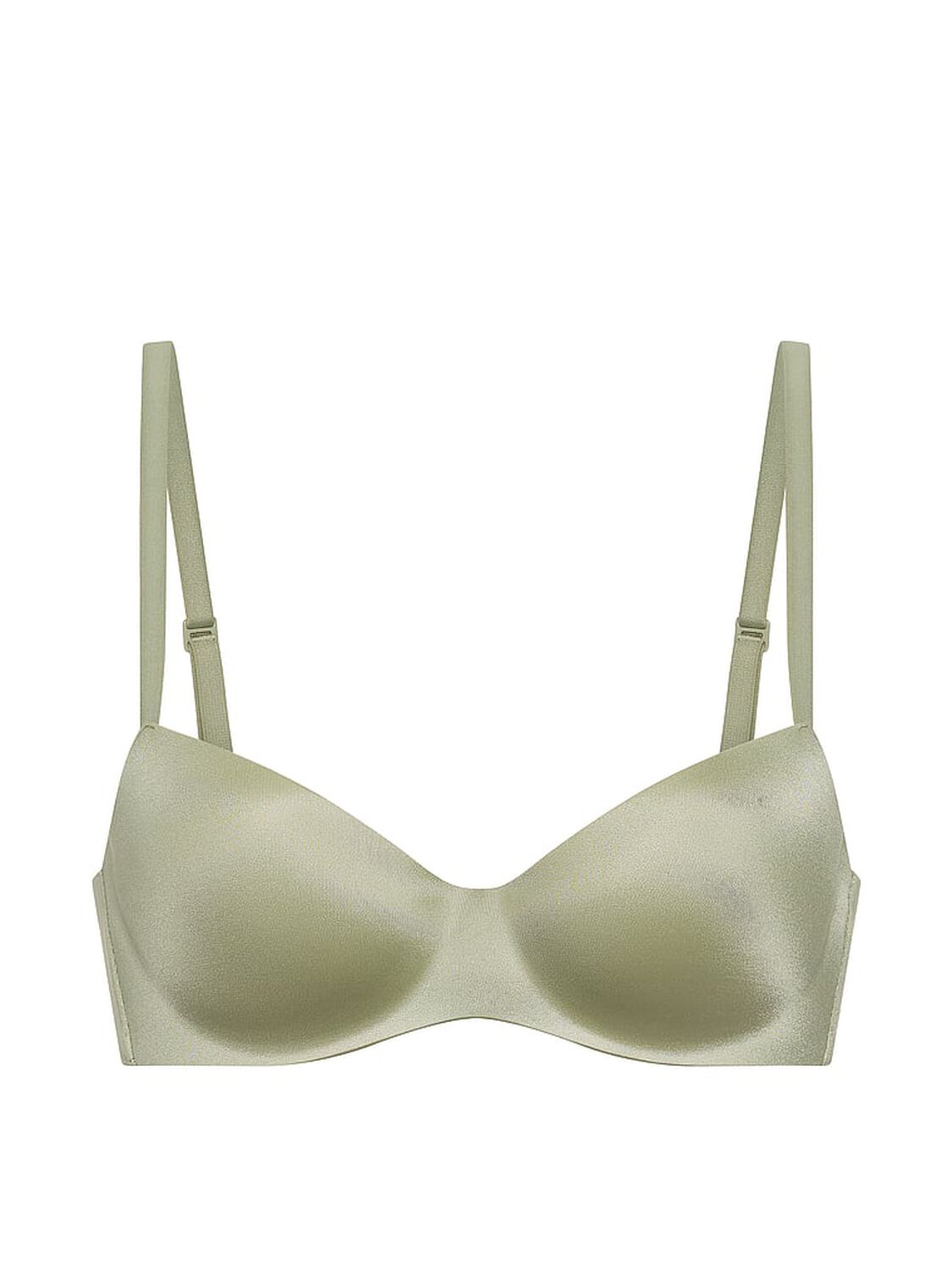 vs Body By Victoria FlexFactor Lightly Lined Balconette Bra Fall Sage 3 of 4 
