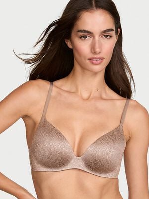 FlexFactor Lightly Lined Plunge Demi Bra