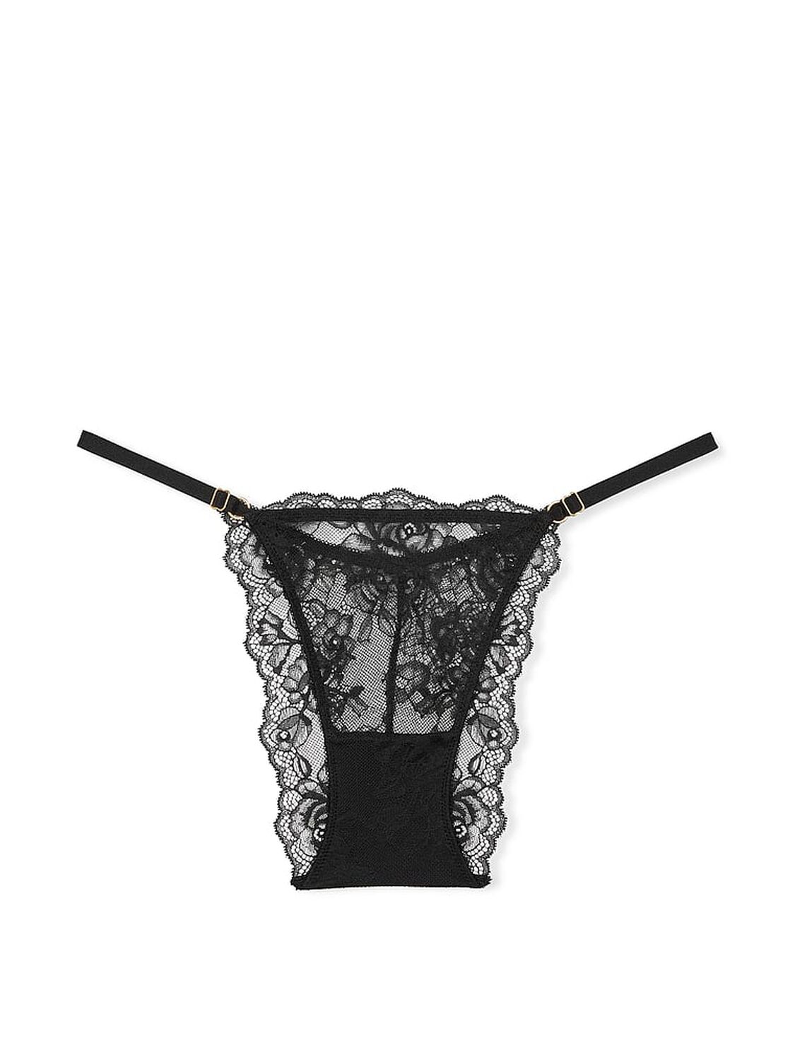 vs Very Sexy Rose Lace Adjustable Brazilian Panty 3 of 4 