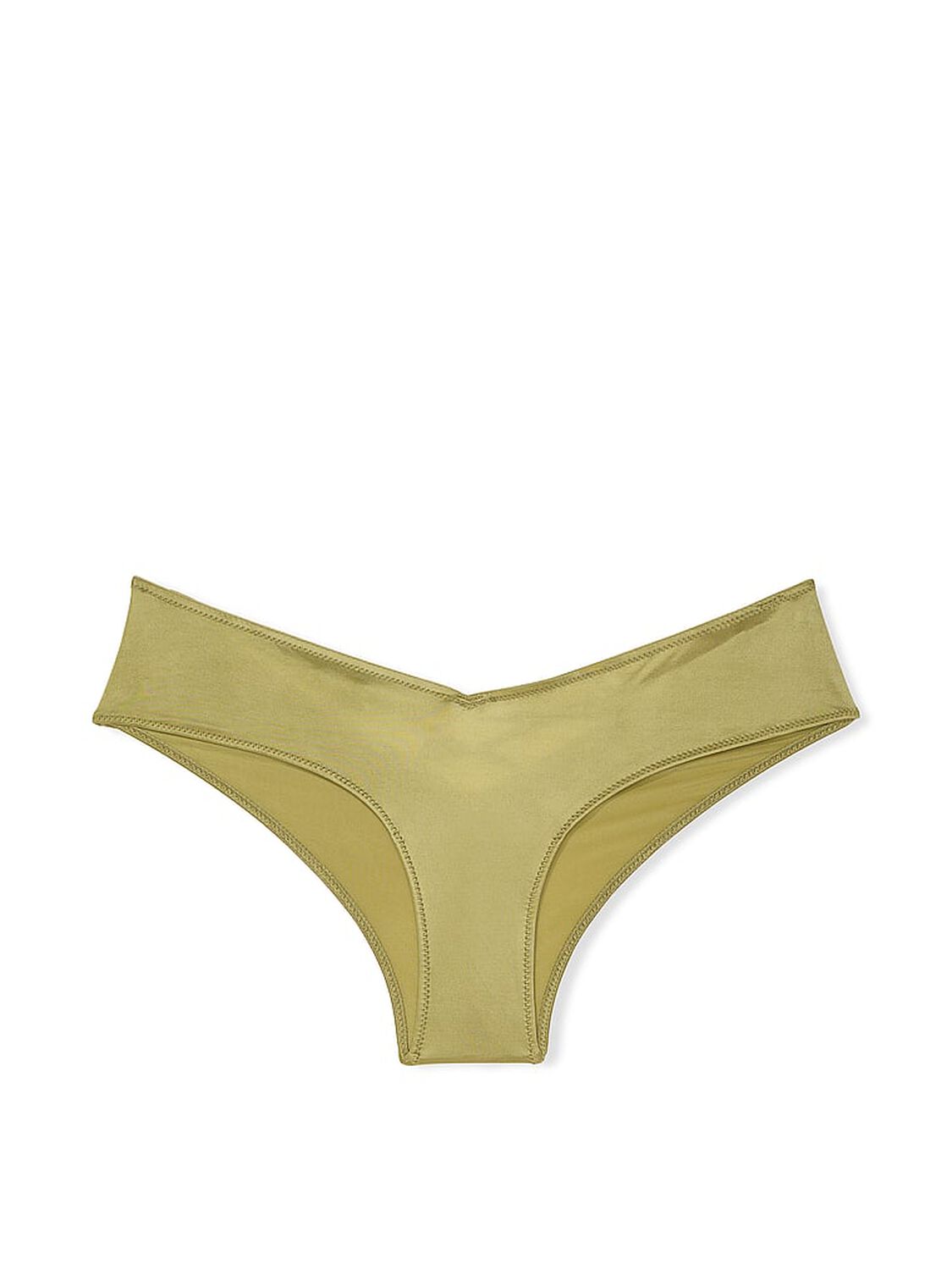 vs Very Sexy Strappy-Back High-Leg Cheeky Panty Spanish Moss 2 of 5 