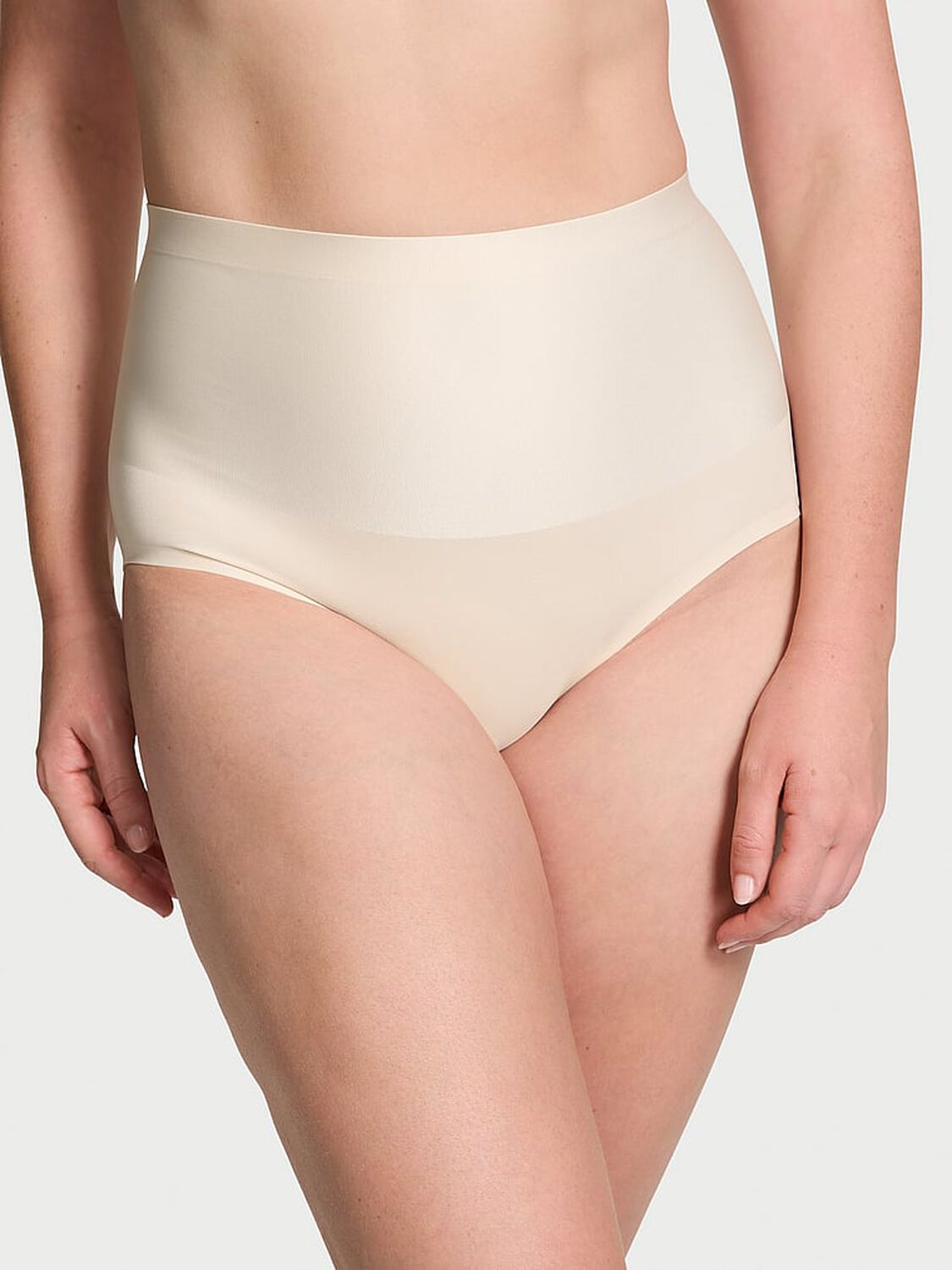 vs Body By Victoria Smoothing Shimmer Brief Panty Marzipan 1 of 4 