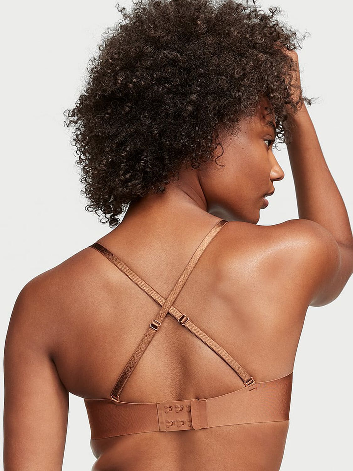 vs Victoria's Secret Bare Illusions Smooth Uplift Strapless Bra Caramel 2 of 2 