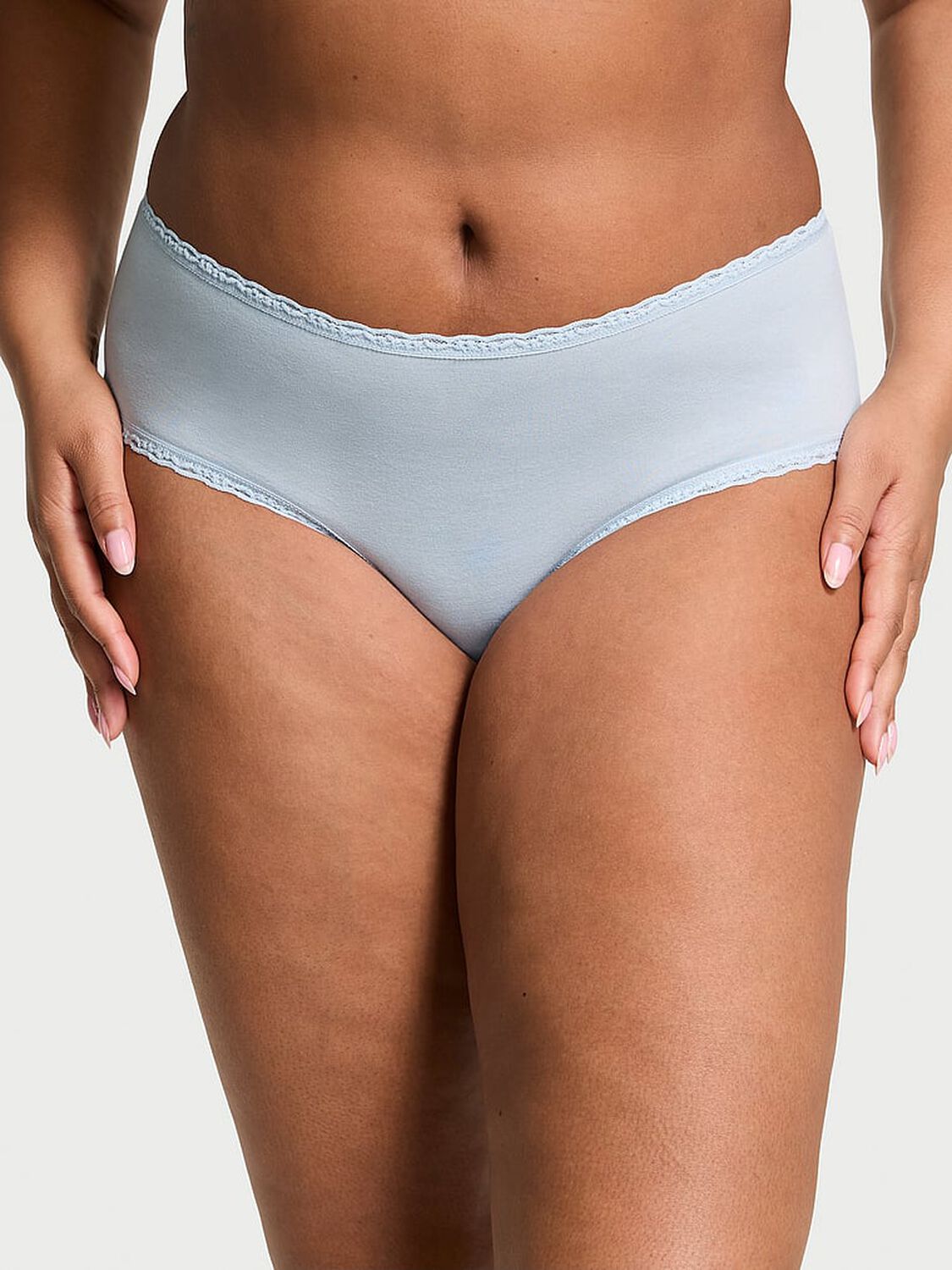 vs The Lacie Cotton Lace-Waist Cheeky Panty 1 of 4 