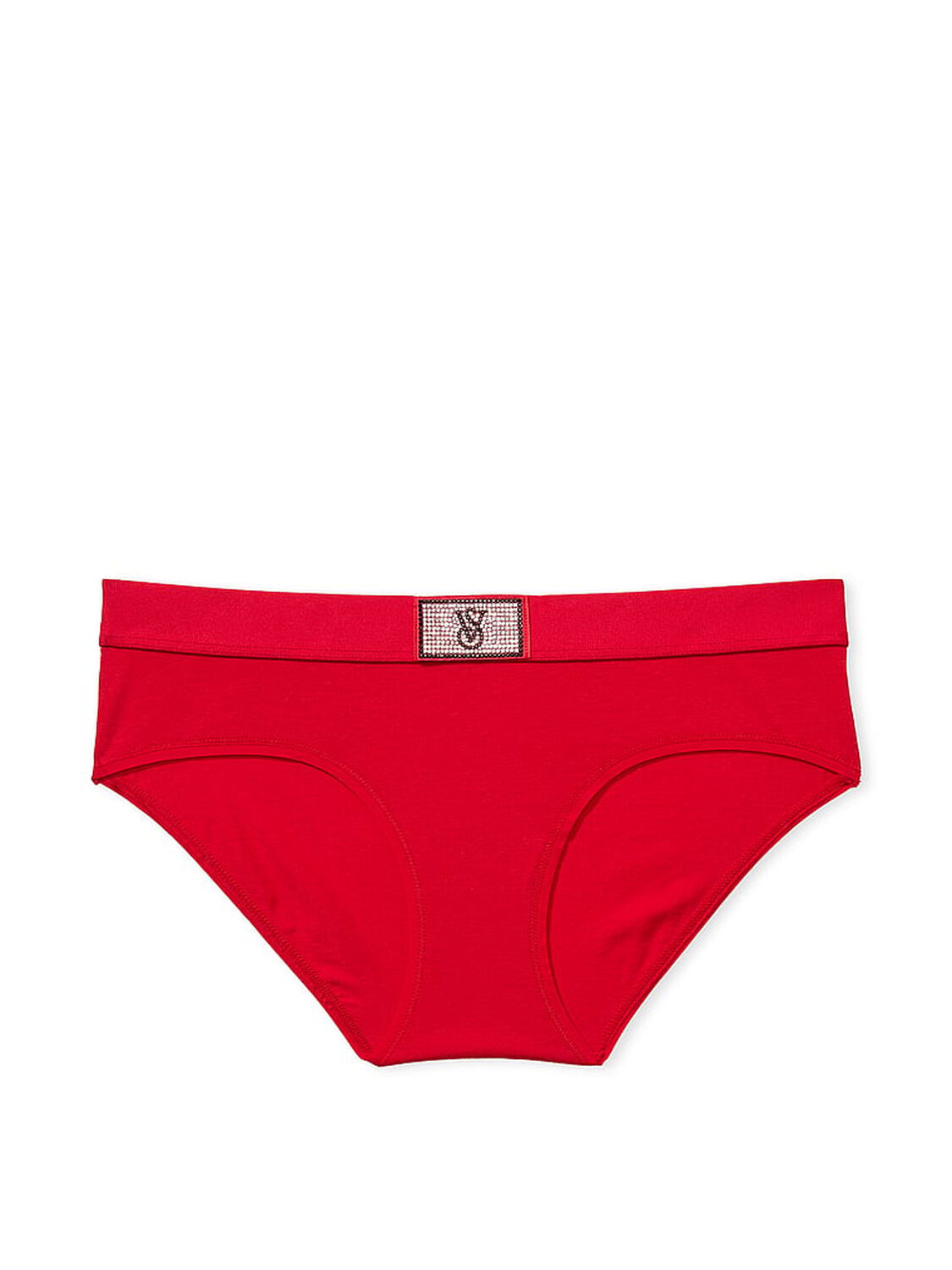 vs Cotton Shine Patch Cotton Hiphugger Panty Lipstick 3 of 4 