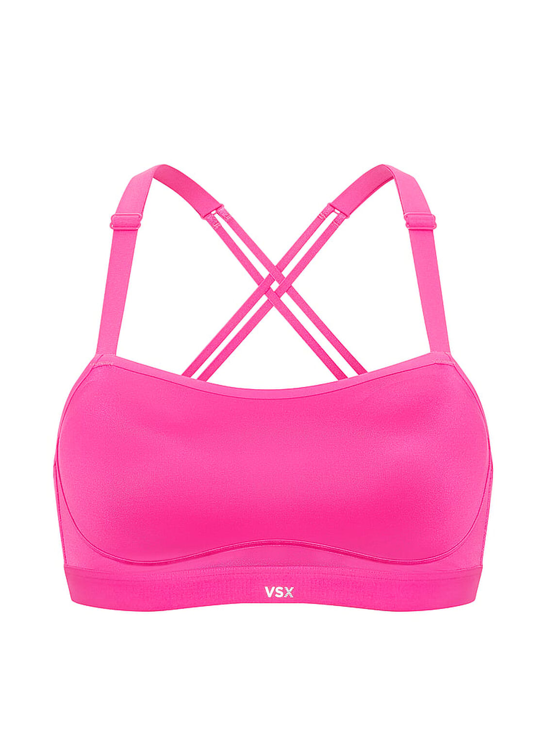 vs Vsx VSX Angel&trade; GlossyTech Sports Bra Pink Fire 3 of 3 