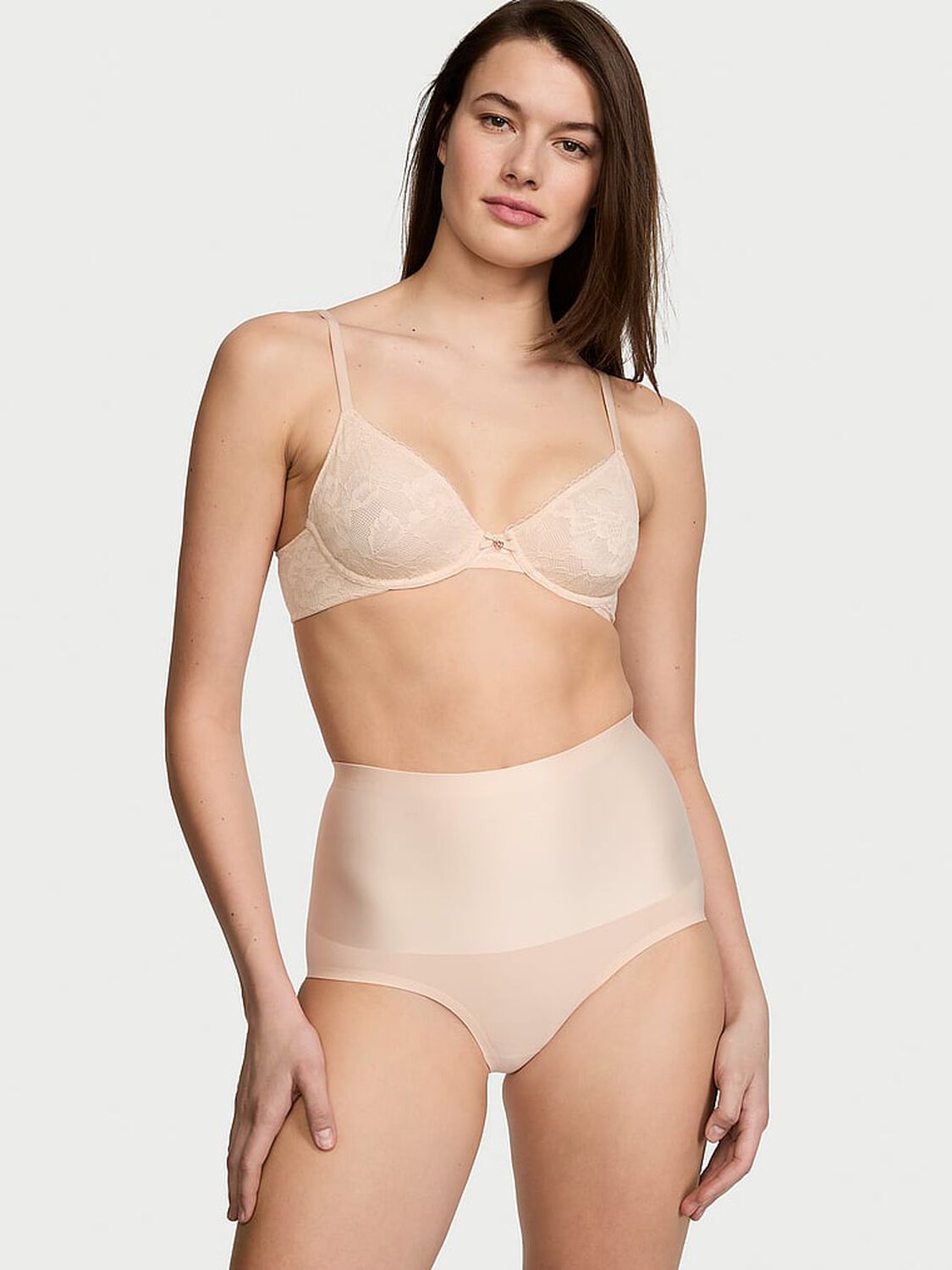 vs Body By Victoria Smoothing Shimmer Brief Panty Marzipan 4 of 4 