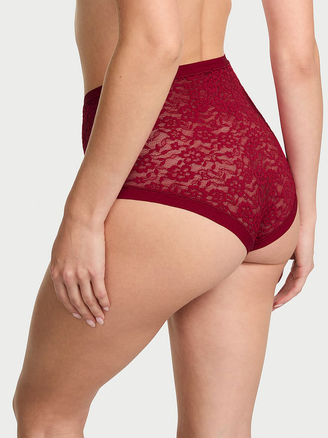 vs No-Show No-Show Lace High-Waist Brief Panty 2 of 3 