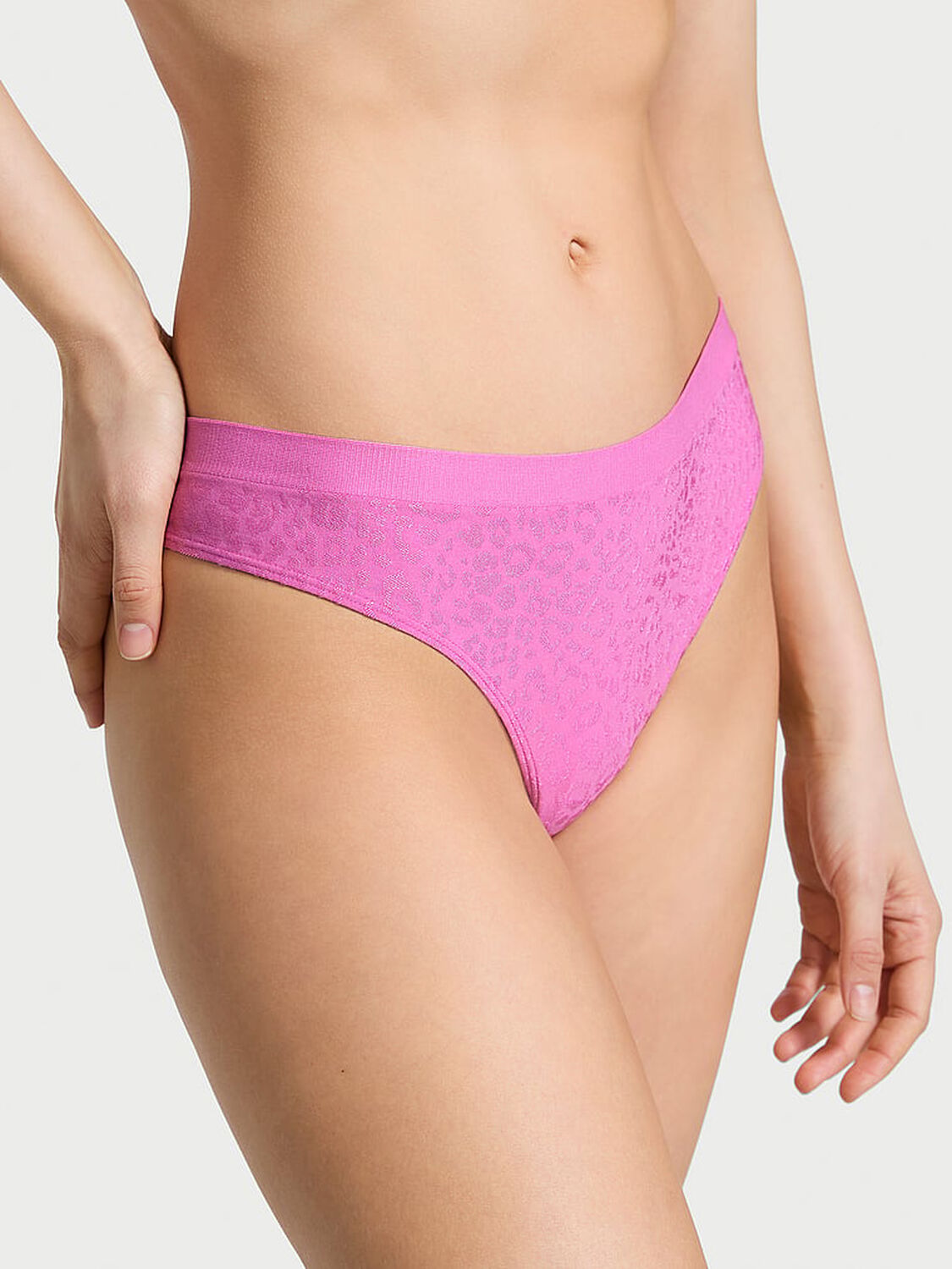 vs Seamless Seamless Thong Panty New Peony 3 of 3 
